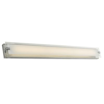 Abra Blaze LED Vanity Light - Color: Silver - Size: 40 - 20028WV-CH-Blaz