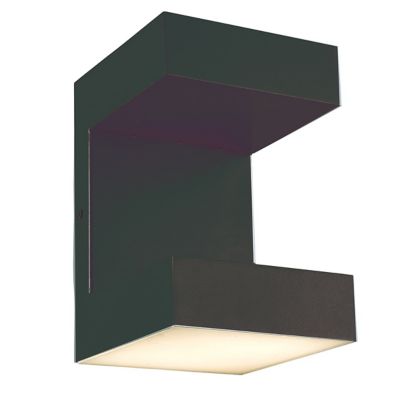 ABA1926478 Abra Yoga LED Outdoor Wall Sconce - Color: White - sku ABA1926478