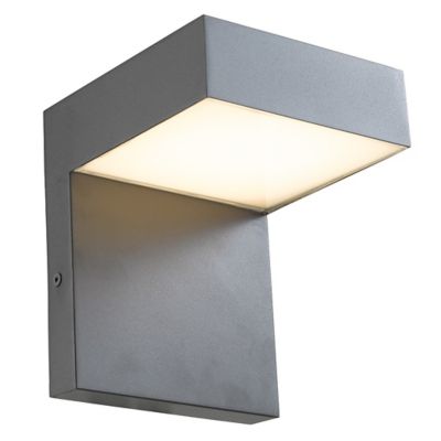 Abra Yoga 5005 LED Outdoor Wall Sconce - Color: White - Size: 1 light - 500