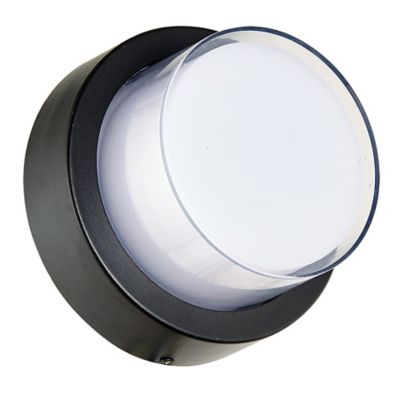 Abra Geo LED Outdoor Wall Sconce - Color: White - Size: 1 light - 50022ODW-