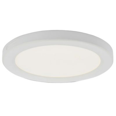 Abra Trix LED Flushmount Light - Color: White - Size: Small - 30020FM-WH-Tr