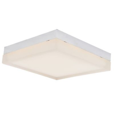 Abra IceCube LED Flushmount Light - Color: Silver - Size: Small - 30080FM-C