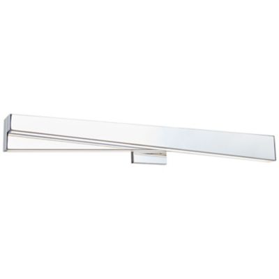 Abra HiLo LED Linear Vanity Light - Color: Silver - Size: Large - 20138WV-C