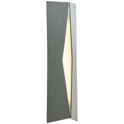 Abra Omega LED Outdoor Wall Sconce - Color: Black - Size: 1 light - 50083OD