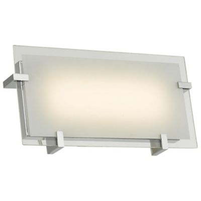 Abra Matrix LED Vanity Light - Color: Silver - Size: 12 - 20060WV-CH-Mat