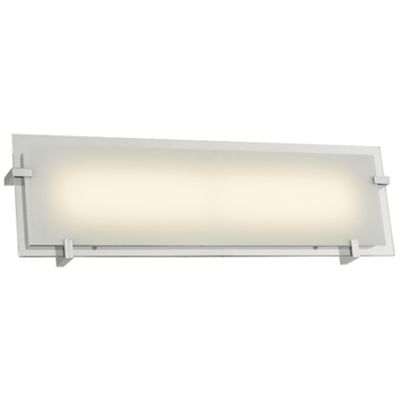 Abra Matrix LED Vanity Light - Color: Silver - Size: 20 - 20061WV-CH-Mat