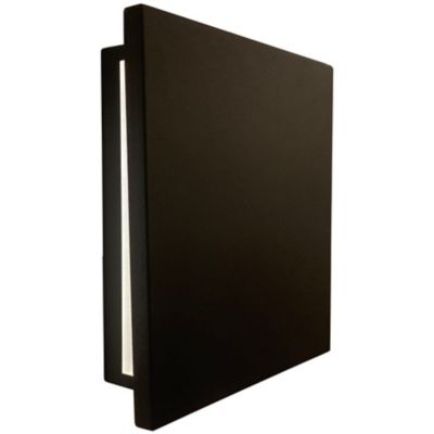 ABA2248778 Abra Square LED Wall Sconce - Color: Black - Size: sku ABA2248778