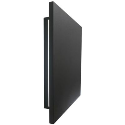 Abra Square LED Wall Sconce - Color: Black - Size: Large - 50080ODW-MB-Mona