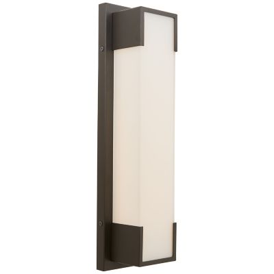 Abra Titon LED Wall Sconce - Color: Black - Size: 14 - 50044ODW-MB-Titon