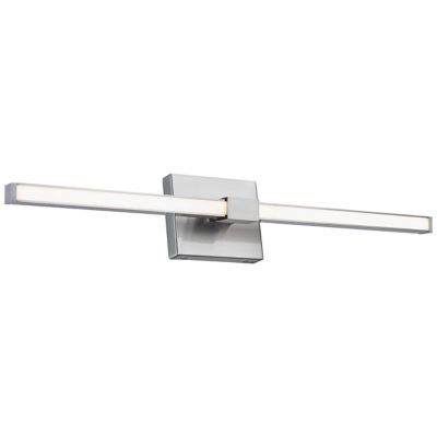 Abra Epee LED Vanity Light - Color: Silver - Size: Small - 20140WV-BN-Epee