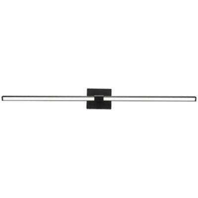 ABA2249075 Abra Epee LED Vanity Light - Color: Black - Size:  sku ABA2249075