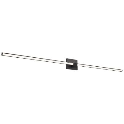 Abra Epee LED Vanity Light - Color: Black - Size: Large - 20142WV-BL-Epee