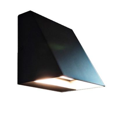 Abra Fay LED Outdoor Wall Sconce - Color: Black - Size: 1 light - 50070ODW-