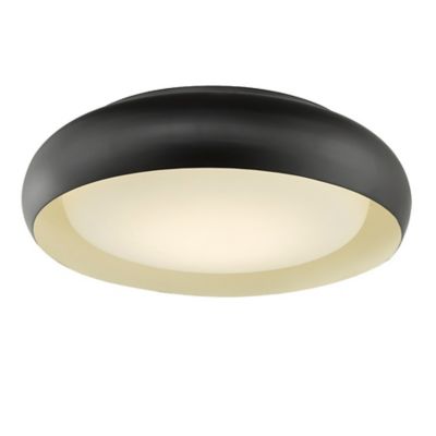 Huxe Angelica LED Flushmount Light - Color: Bronze - Size: 15