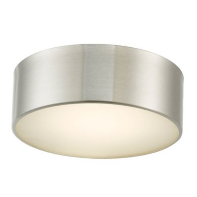 Huxe Eleonora LED Flush Mount Ceiling Light - Color: White - Size: Small