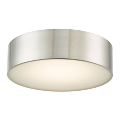 Huxe Eleonora LED Flush Mount Ceiling Light - Color: White - Size: Medium