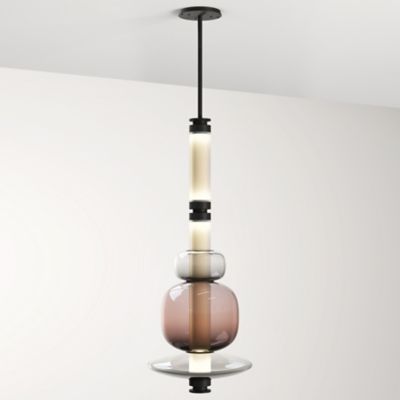 Gabriel Scott Luna LED Pendant Light - Color: Black - LNA-PND-BLK