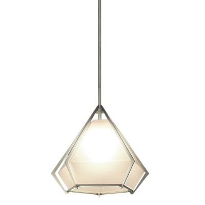 Gabriel Scott Harlow LED Pendant Light - Color: White - Size: Small - HRW-P