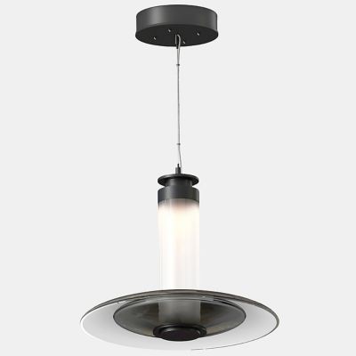 Gabriel Scott Luna A Series LED Disc Pendant Light - Color: Black - Size: S