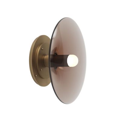 Gabriel Scott Luna A Series LED Round Wall Sconce - Color: Brass - LNA-A-RN