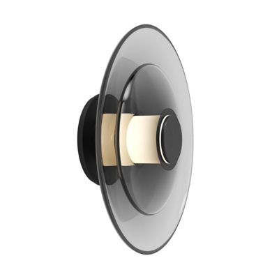 Gabriel Scott Luna A Series LED Disc Wall Sconce - Color: Black - LNA-A-DSC