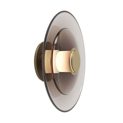 Gabriel Scott Luna A Series LED Disc Wall Sconce - Color: Brass - LNA-A-DSC