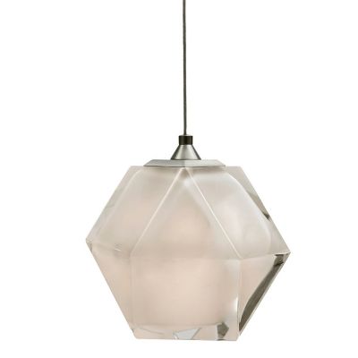 Gabriel Scott Welles Double-Blown Glass Mini Pendant Light - Color: White -