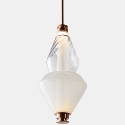 Gabriel Scott LUNA Kaleido Small Pendant Light - Color: Copper - Size: 6 