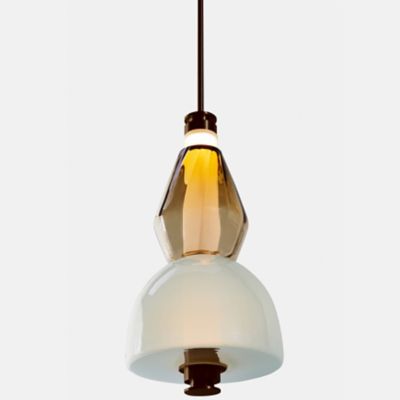 Gabriel Scott LUNA Kaleido Small Pendant Light - Color: Bronze - Size: 6 