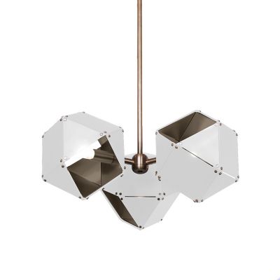 ABR1701398 Gabriel Scott Welles 3 Spoke Pendant Light - Color sku ABR1701398