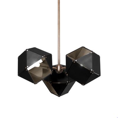 ABR1701488 Gabriel Scott Welles 3 Spoke Pendant Light - Color sku ABR1701488