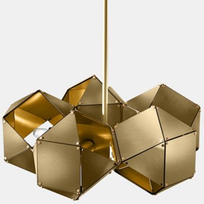 ABR1703476 Gabriel Scott Welles 5 Spoke Pendant Light - Color sku ABR1703476