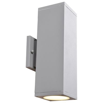 Access Lighting Bayside LED Outdoor Square Cylinder Wall Sconce - Color: Gr