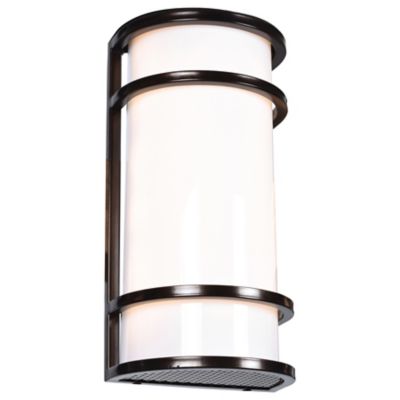 Access Lighting Cove LED Outdoor Wall Sconce - Color: Grey - Size: Small - 