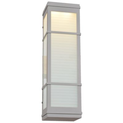 Access Lighting Metropolis LED Outdoor Wall Sconce - Color: Grey - Size: La