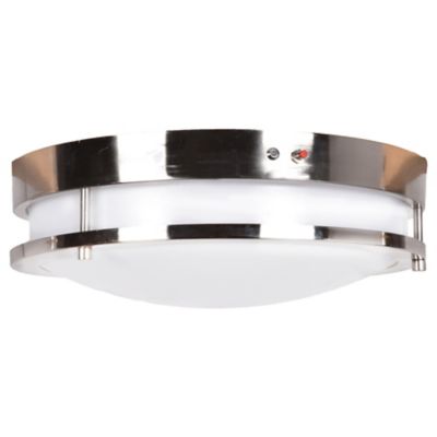 Access Lighting Solero Emergency Backup LED Flushmount Light - Color: Meta