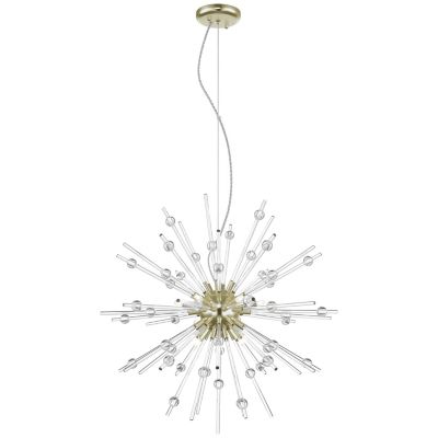 Access Lighting Burst Pendant Light - Color: Clear - Size: 28- Dia. - 63