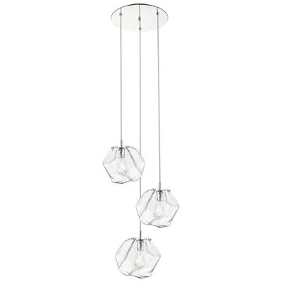 ACC1862090 Access Lighting Boulder 3-Light Cluster Pendant Li sku ACC1862090