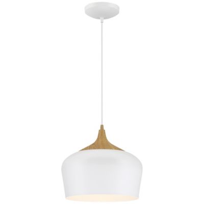 Access Lighting Blend LED Pendant Light - Color: White - Size: 1 light - 52