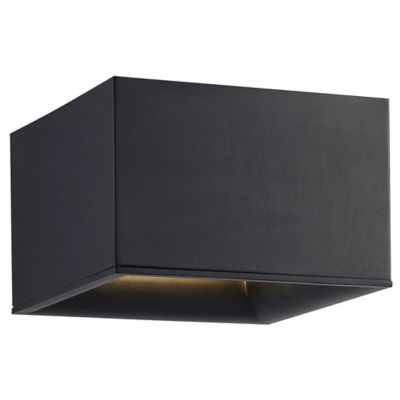 Access Lighting Bloc LED Flushmount Light - Color: Black - Size: 1 light - 