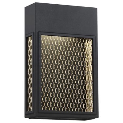 Access Lighting Metro LED Outdoor Wall Sconce - Color: Black - Size: Large 