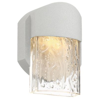 Access Lighting Mist LED Outdoor Wall Sconce - Color: Grey - Size: Small - 