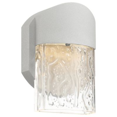 Access Lighting Mist LED Outdoor Wall Sconce - Color: Grey - Size: Medium -