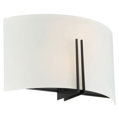 Access Lighting Prong Wide Wall Sconce - Color: White - Size: 2 light - 204