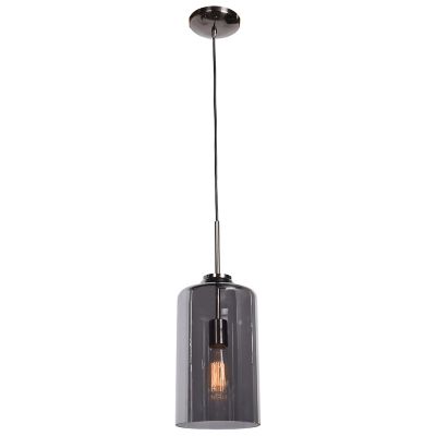 Access Lighting Simplicite Cylinder Pendant Light - Color: Black - Size: 1 