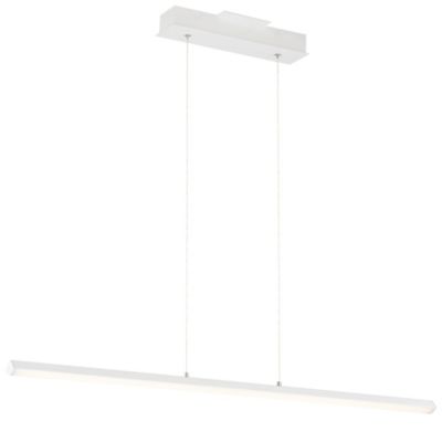 Access Lighting Float LED Linear Chandelier - Color: White - Size: Large - 