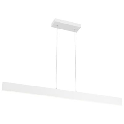 Access Lighting Carmel LED Linear Chandelier - Color: White - Size: 1 light