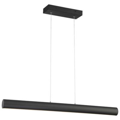 Access Lighting Carmel LED Linear Chandelier - Color: Black - Size: 1 light