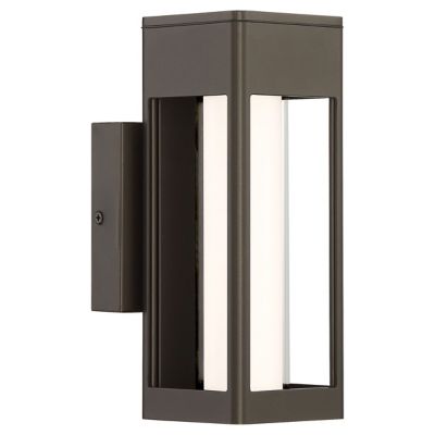 Access Lighting Soll LED Outdoor Wall Sconce - Color: Bronze - Size: 10 