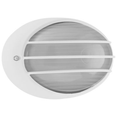 Access Lighting Cabo Outdoor LED Bulkhead Wall Sconce - Color: White - Size